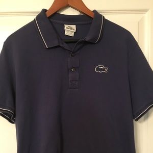 Purple Lacoste Polo